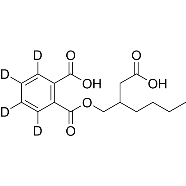 Mono[2-(carboxymethyl)hexyl] phthalate-d4 1794811-42-9